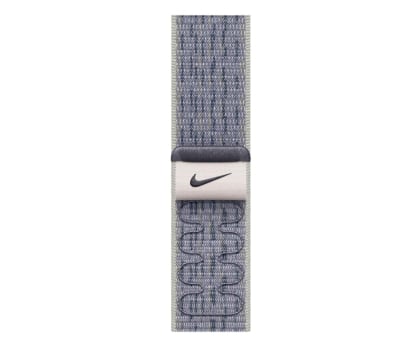 Pasek do smartwatchy Apple Opaska sportowa Nike 38-42mm szary/niebieski